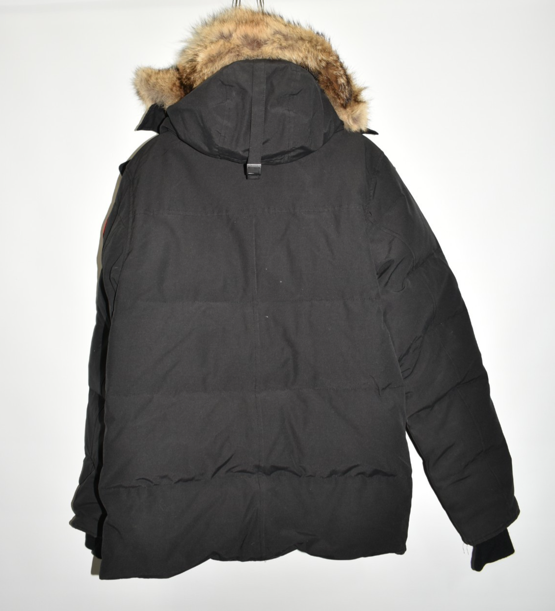 $1650 Canada Goose Men WYNDHAM PARKA HERITAGE COYOTE FUR Coat