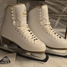 Jackson Ultima Mystique Women  s Figure Skates 6C White Lace-Up JS1490