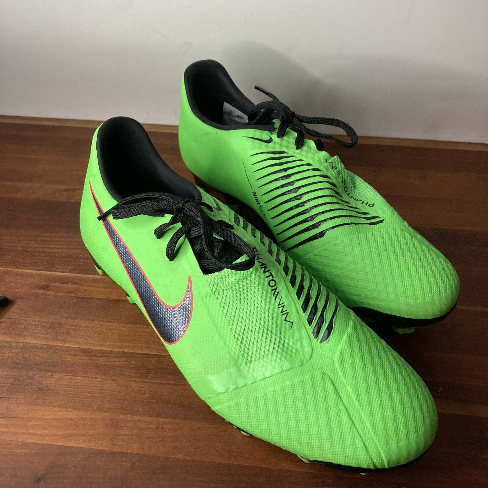 Nike Phantom Venom Academy FG Soccer Cleat Green/Black (AO0566-306) SIZE: 9  | eBay