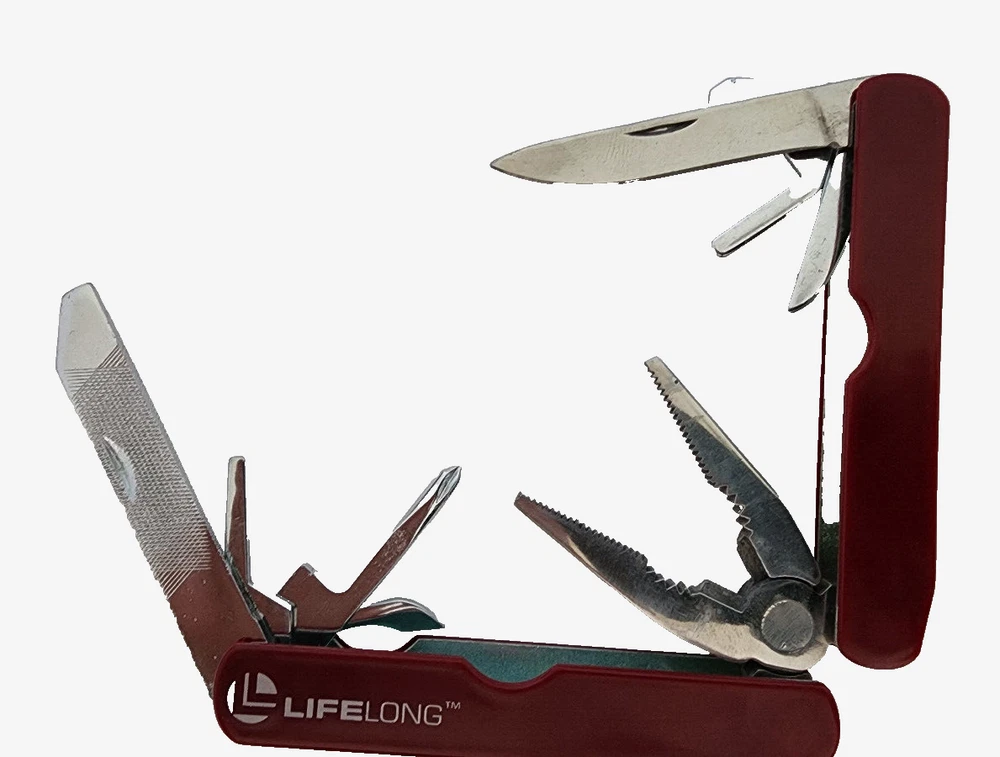 Multi-Tool W/Knife & Pliers Utility Sef of Mini Tools For Everyday Use New