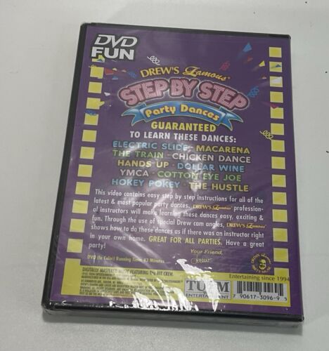 Drew's Famous Schritt für Schritt: Party Dances (DVD, 2003) Neu und versiegelt - Bild 2 von 2