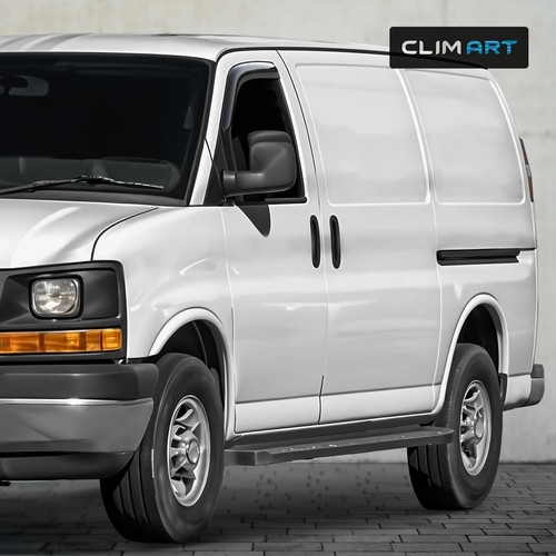 Rain Guards Vent Visors Shade for 1996-2014 GMC Savana 1500 - Foto 5 di 7
