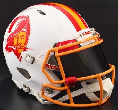 TAMPA BAY BUCCANEERS Riddell Speed Full Size REPLICA THROWBACK Football  Helmet