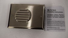 RDM 78-8028-9196-6 Stainless Call Station No Button w/o Backbox  S8 