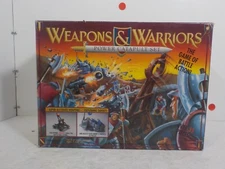 A618 Weapons & Warriors Power Catapult Set Board Game 1994 Pressman