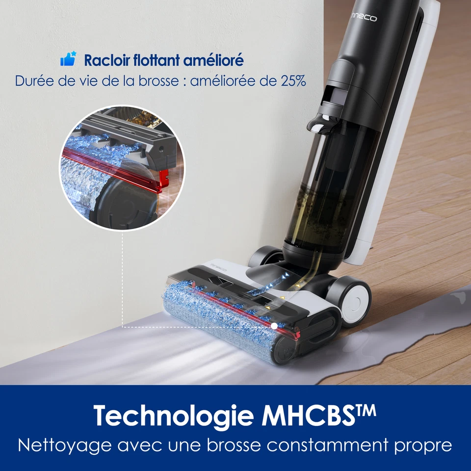 Tineco Floor ONE S6 – Nettoyeur de sols sans fil tout-en-un pour sols durs - Photo 4/4