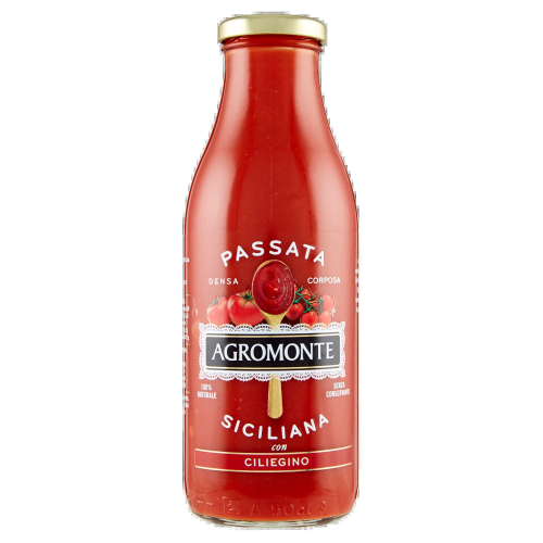 Agromonte Passata Siciliana Con Ciliegino 520gr