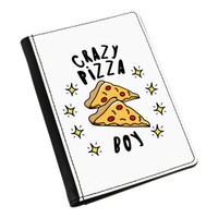 VerrüCkte Pizza Jungen Stars Pass-Etui HüLle ÜBerzug Sohn Peperoni Best Lustig