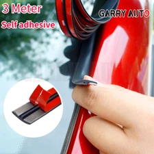 Windshield Rubber Molding Seal Trim Universal for Windscreen and Windows 9.84FT