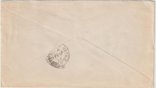 Richmond VA 1893 2c columbian Illust advt cover Patriotic AMERICAN HOTEL (g377) - Picture 2 of 2