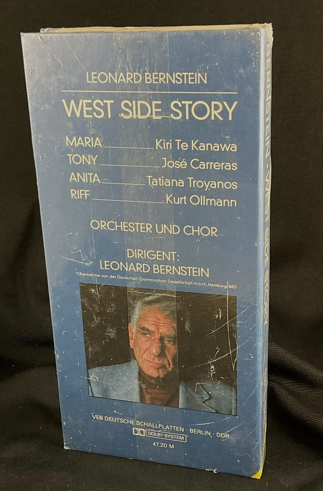 West Side Story in DDR digital cassette Tape Box set SEALED Vintage ETERNA - Image 2 of 3