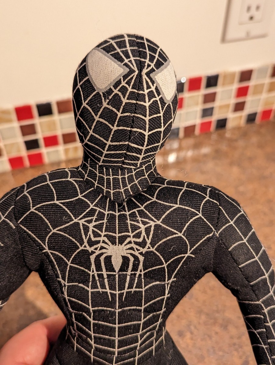 スパイダーマン3 ブラックコスチューム ぬいぐるみ ハンギング トイファクトリー 2006 Black Spider-Man 3 Toy Factory 9