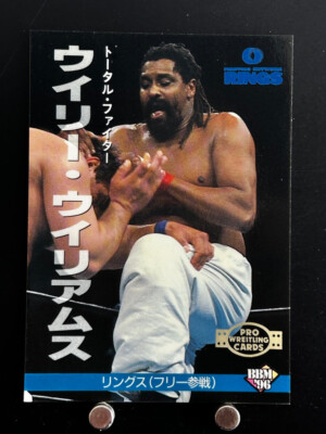 Willie Williams Pro Wrestling Card 120 Professional Japanese 1996 BBM From JAPAN