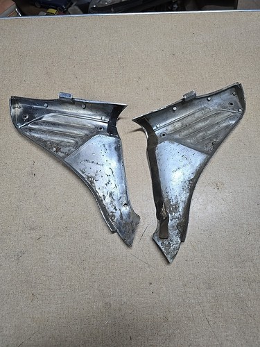 OEM 1955 1956 Mercury Montclair Monterey Dash Pad END TRIM CHROME 55 56 - Picture 14 of 16