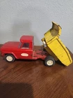 Tonka Red & Yellow Dump Truck Vintage Pickup