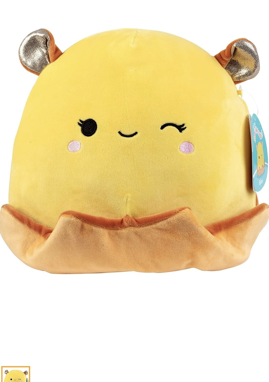 Squishmallows Bijan the 12-Inch Dumbo Octopus Plush