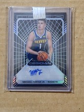Michael porter Jr 2018-19 Panini Obsidian Matrix Auto SP#/75 Rookie Card.