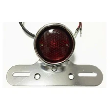 Motorcycle Retro Tail Brake Stop Light Lamp License Plate Harley chopper bobber