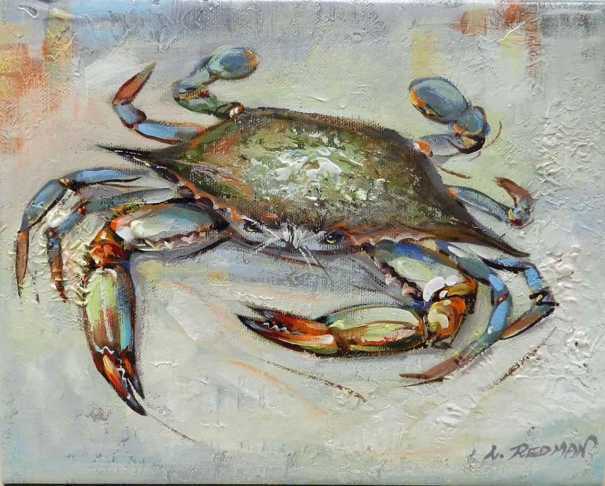 Blue Crab by Kristine Kainer