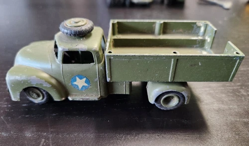 Vilmer Army Truck DENMARK Dodge Troop Wagon Steering works Vintage Die Cast LOOK
