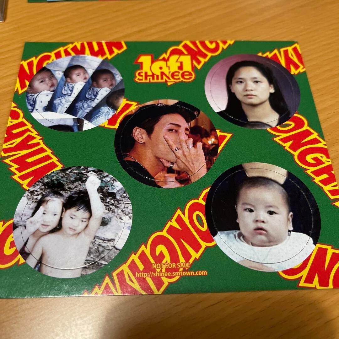 SHINee 1of1 5人直筆サイン入りCD SHINee 1of1 5人直筆サイン入りCD