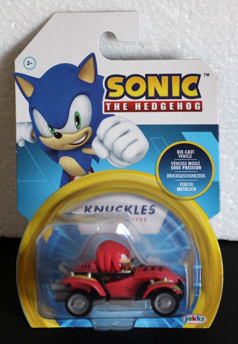 SONIC THE HEDGEHOG Shadow Silver Tails Vector Knuckles Die-Cast