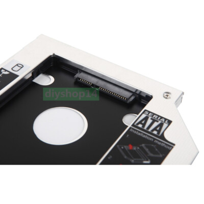 Caddy Per Secondo HDD/SSD Per Dell Latitude E6440, E6540, M2800. Con Eiettore!