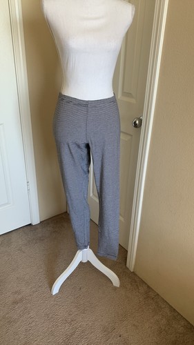 old navy cotton large stripe leggings 