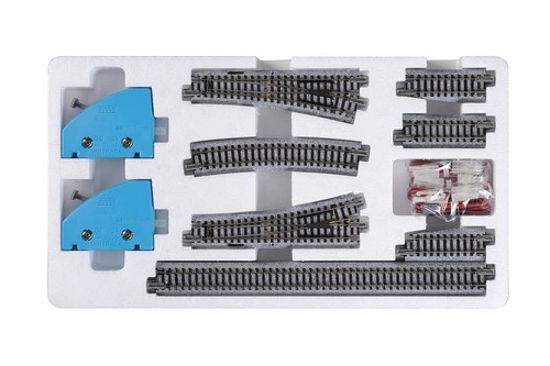 KATO N gauge V4 opposed home line Difference line electric point set 20-863 Rail - Picture 3 of 5