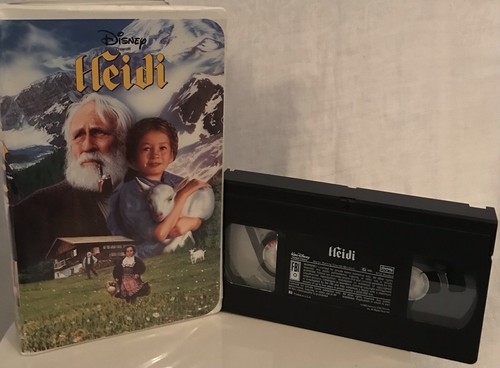 Walt Disney Entertainment Heidi 1993 Vhs Movie starring Jason Robards. Rated G - Picture 2 of 9