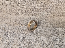 1994 90  Silver Proof Washington Quarter size 7 1/2  coin ring handmade