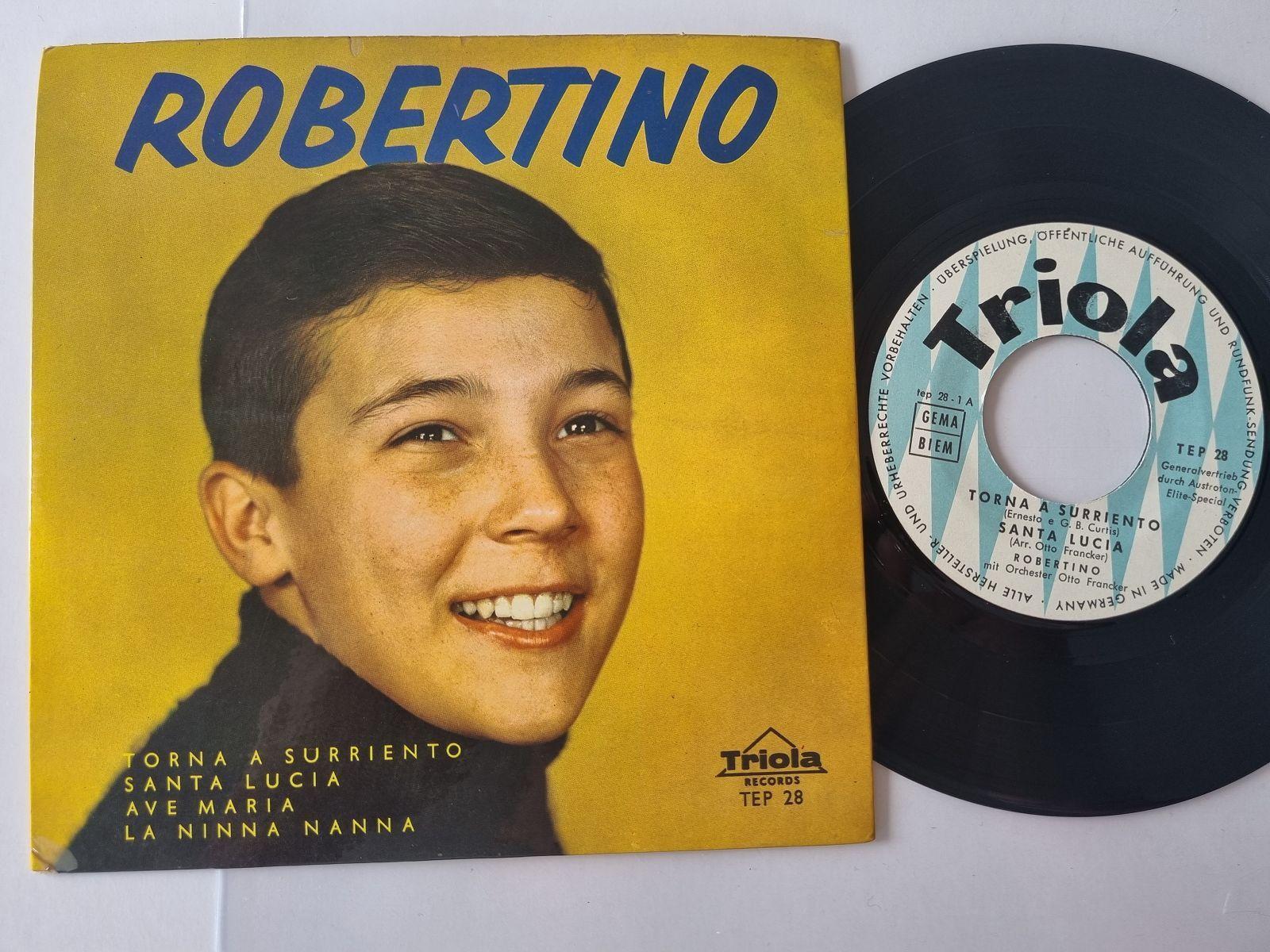 7"" Single Robertino - Torna a Surriento Vinyl EP Germany