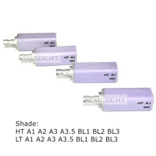 HT LT B40 Blocks CAD CAMDental Glass Ceramic Lithium Dislicate Block Cerec Emax