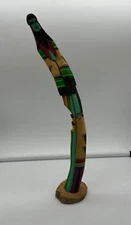 Vintage 13” tall and curved Cloud Woman Kachina 