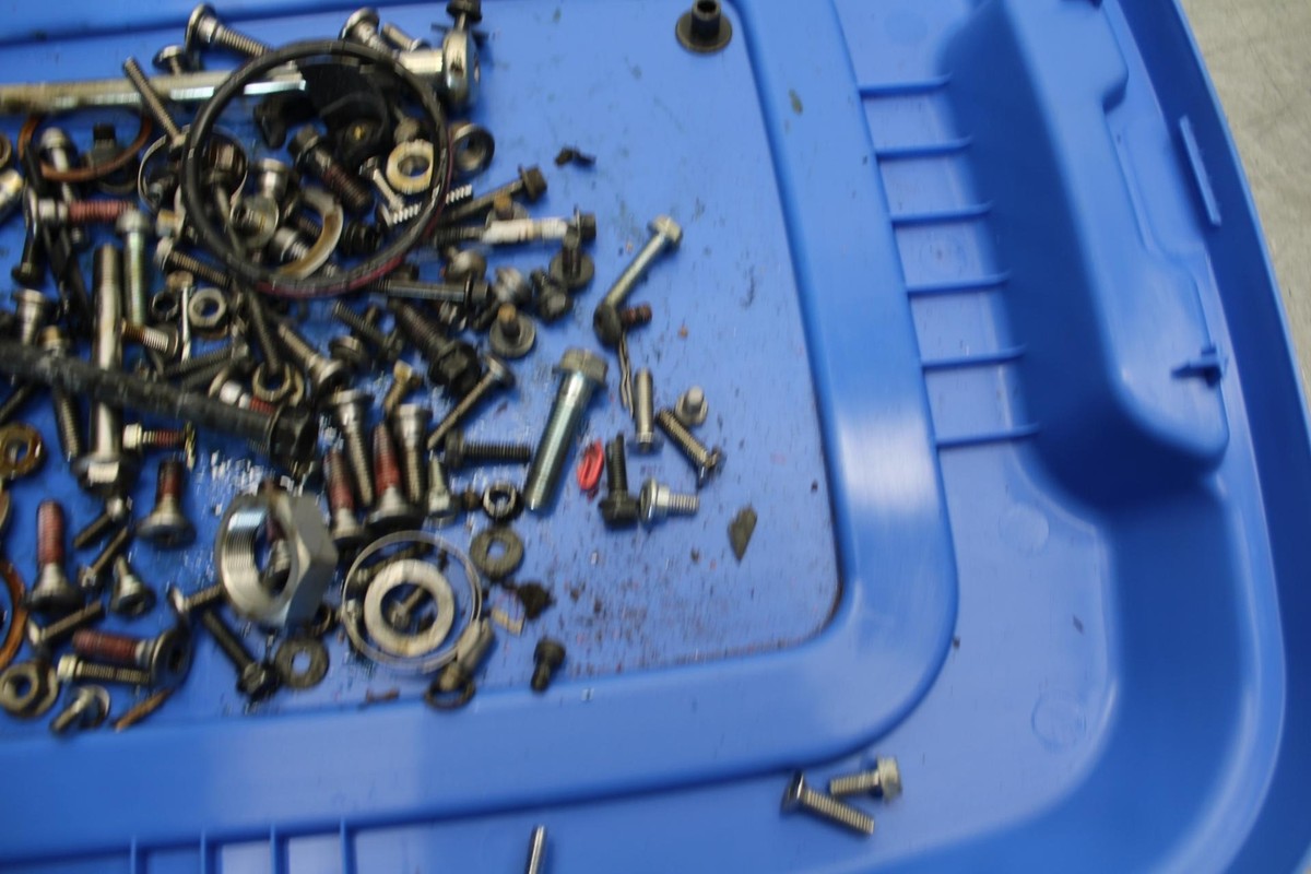 2012 Kawasaki Ninja ZX6R LEFTOVER MOUNTING BOLTS HARDWARE