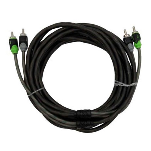 Raptor R5R17 PRO SERIES 17Ft. Dual Twist 2-Channel RCA Audio Interconnect Cable - Picture 2 of 4