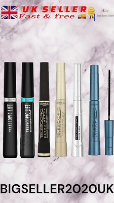 Loreal Paris False Telescopic Extra Black, Black Brown Waterproof Mascara *NEU