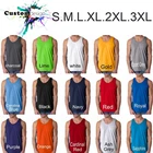Blank Plain Basic Tank Top Singlet S-3XL Small Big Men's Cotton Premium Quality