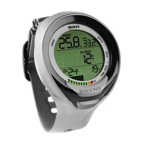 Mares Puck Pro + Tauchcomputer Farbe Grau
