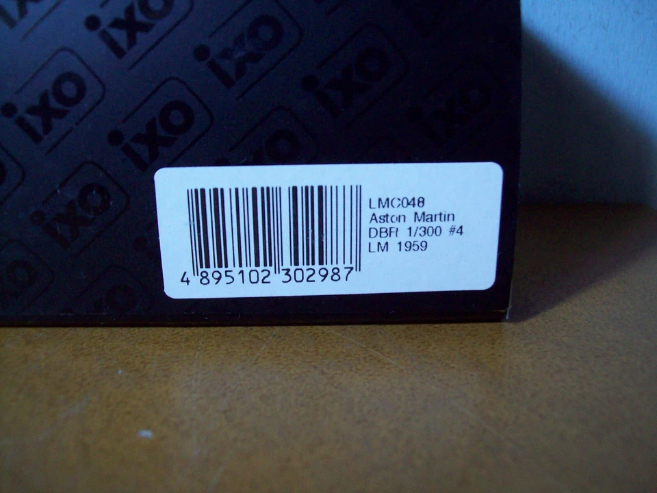 1/43 IXO LMC048 ASTON MARTIN DBR 1/300 LE MANS 1959 #4 S.MOSS/J.FAIRMAN - Image 2 of 4