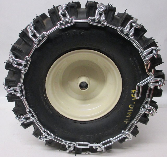 15 x 5.00 6 DEEP LUG TIRE CHAINS FOR SNOW BLOWER PEERLESS CHAINS
