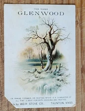 Victoria Trade Card Glenwood Weir Stove Company Taunton Massachusetts