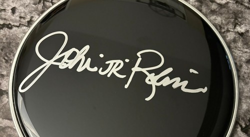 GFA Michael Jacksons Drummer * JOHN JR ROBINSON * Signed 10" Drumhead PROOF COA - Picture 4 of 4