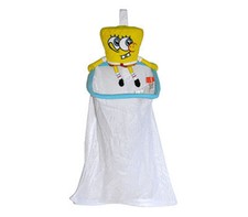 Hamper Nickelodeon SPONGE BOB Door Mount Mesh Hoop Organizer 10"x12" NEW