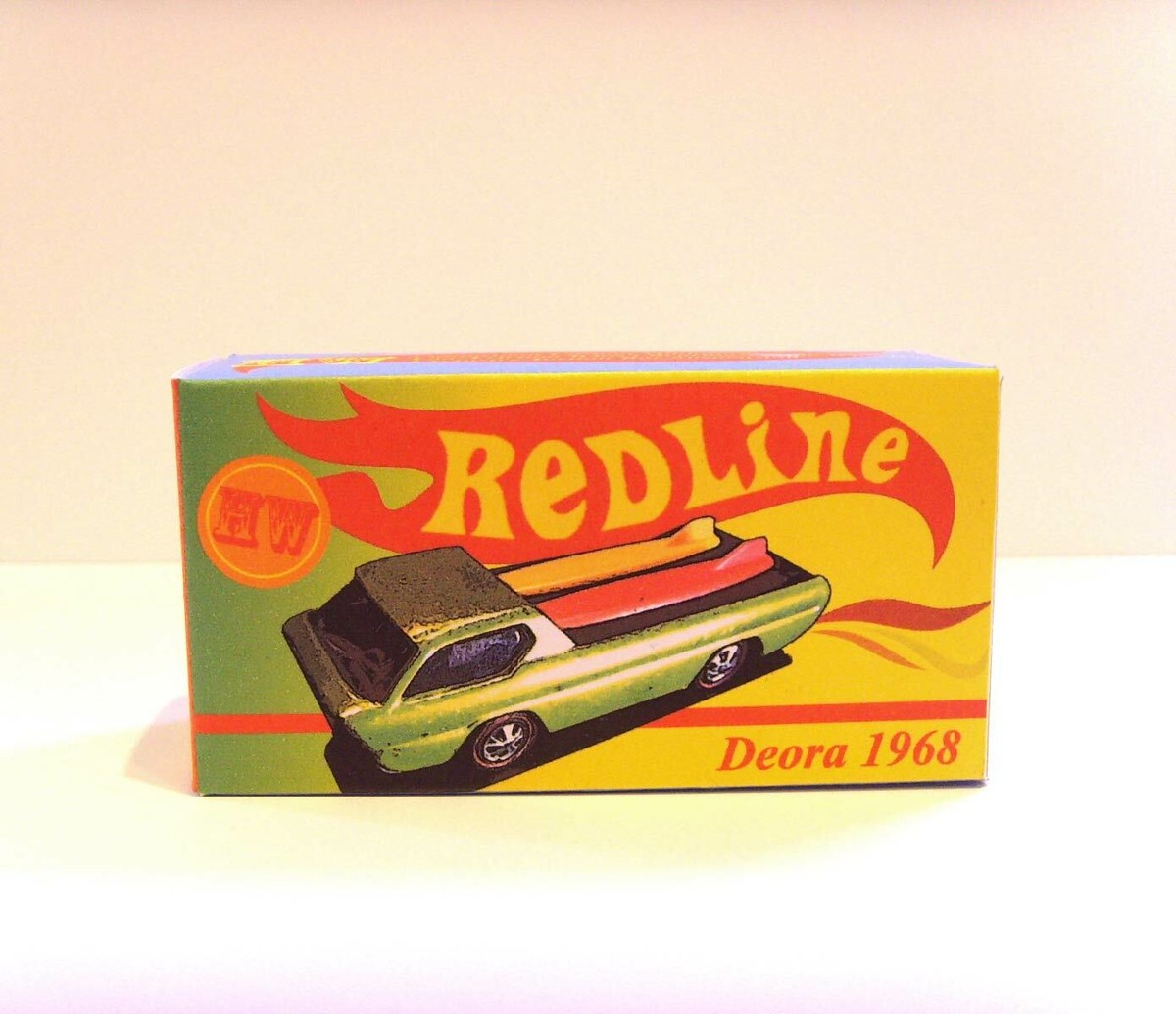 HOT WHEELS REDLINE - 'DEORA' - Superb custom display HOT WHEELS REDLINE - 'DEORA' - Superb custom display