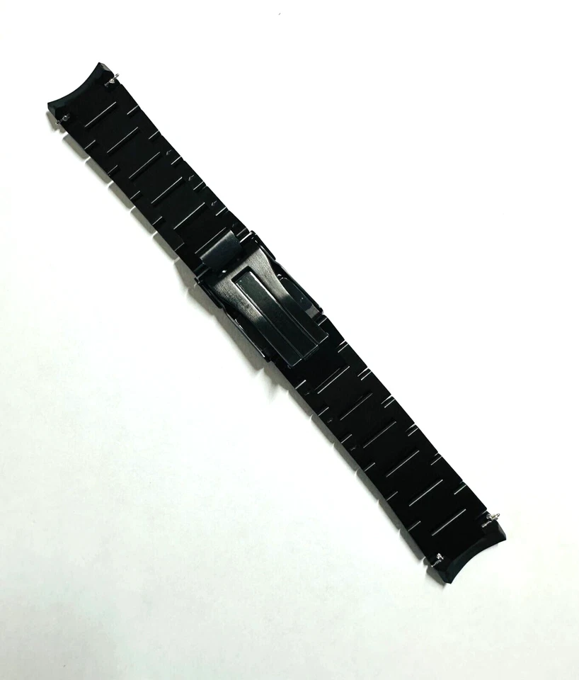Pulsera de reloj original Tissot Super Sport T125617A 22 mm de acero PVD negro Foto 3 de 4