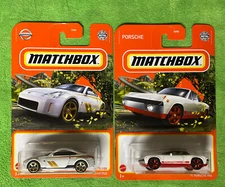 2021 Matchbox 2003  NISSAN 350Z & 71 PORSCHE 914-METAL Series Lot Of 2. FR/SH‼️