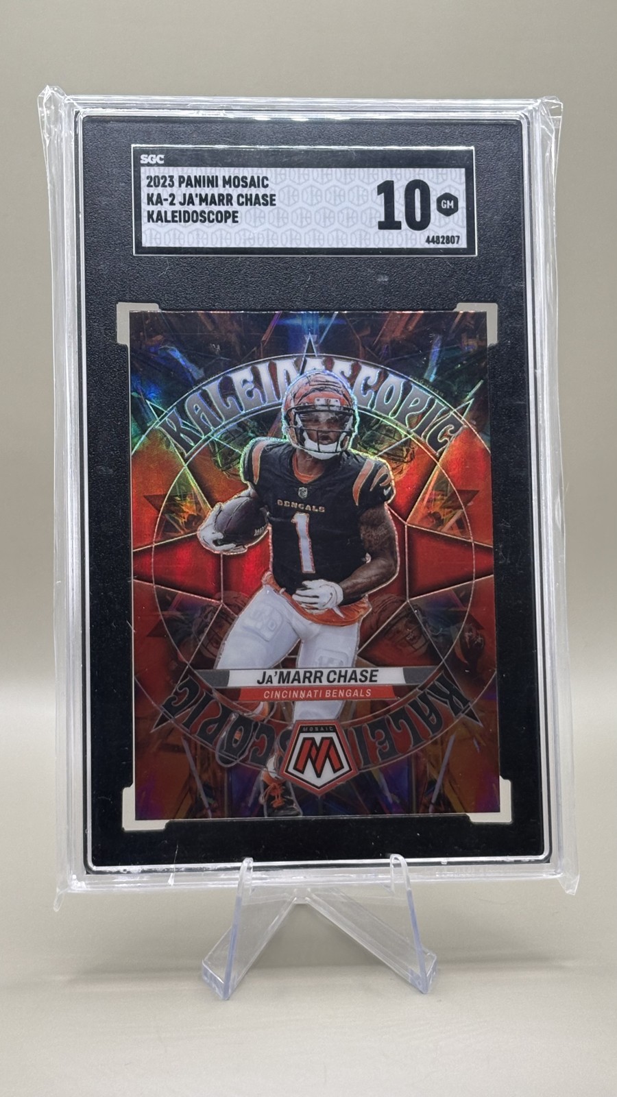 2023 Panini Mosaic - Kaleidoscopic Ja'Marr Chase #KA2