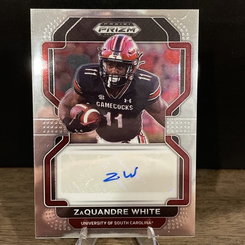 2023 Panini Prizm Draft Picks Zaquandre White Auto South Carolina Gamecocks - Bild 1 von 2