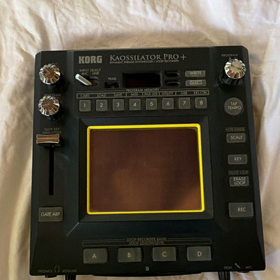 Korg Kaossilator Pro+ Digital Handheld Synthesizer Loop Recorder, Headphone